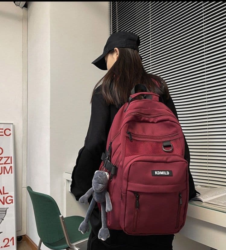 レディースリュック 多機能ポケット付き旅行リュック