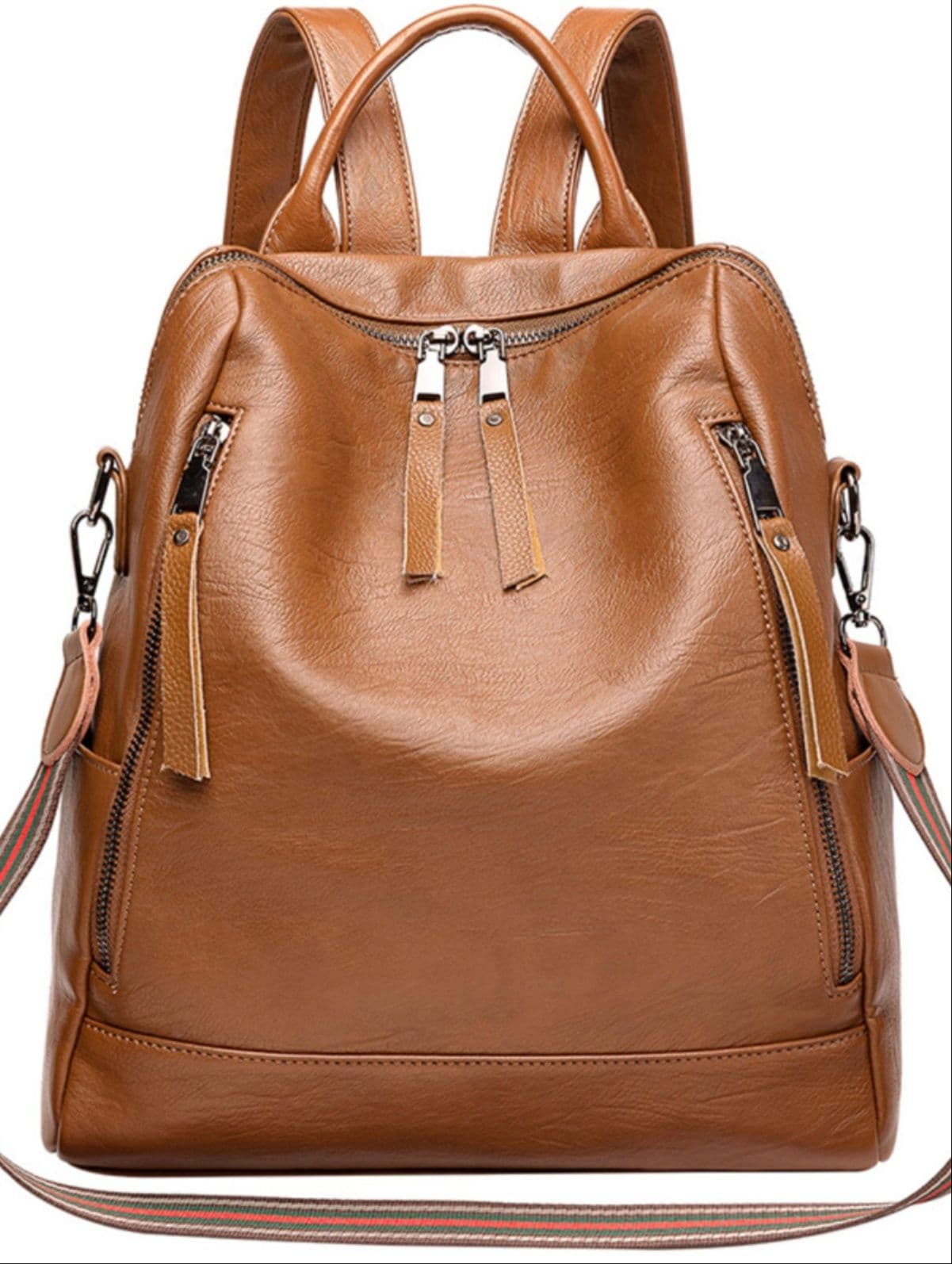 レディースリュック 柔らか革素材の旅行リュック