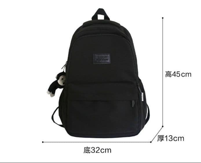 レディースリュック シンプル機能的デイリーリュック