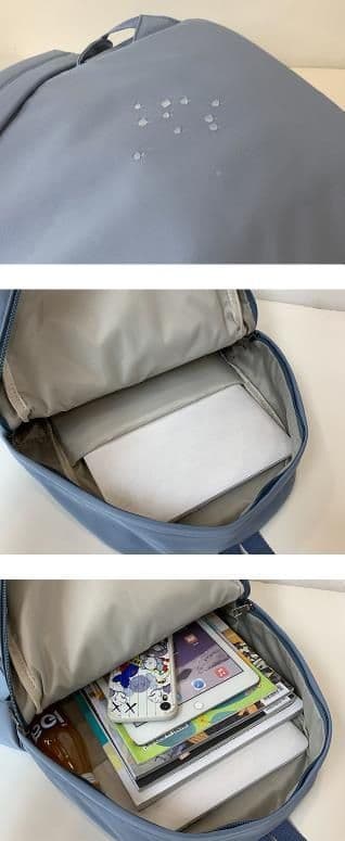 レディースリュック 女性用大容量ぬいぐるみ付き軽量通学普段使いかばん