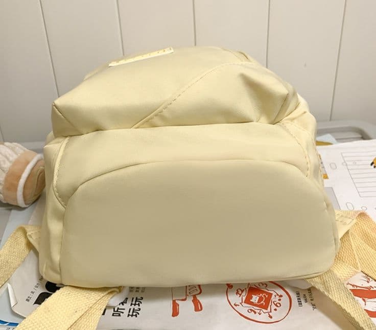 レディースリュック 可愛いぬいぐるみチャーム付き多機能バックパック