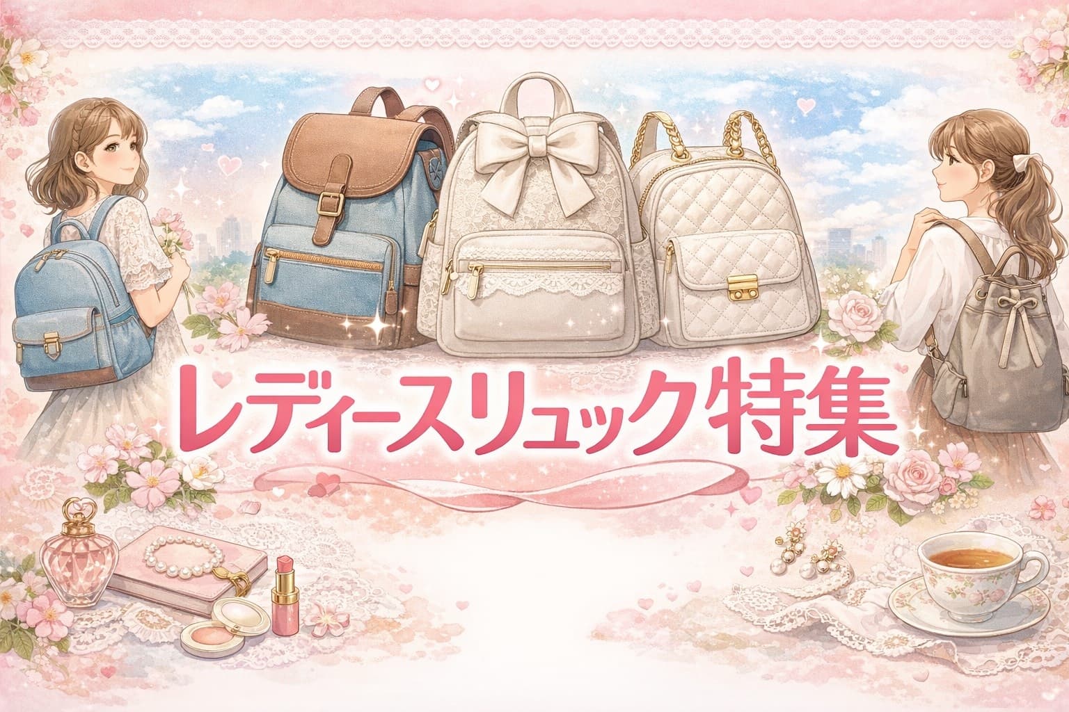 20代レディースリュック特集