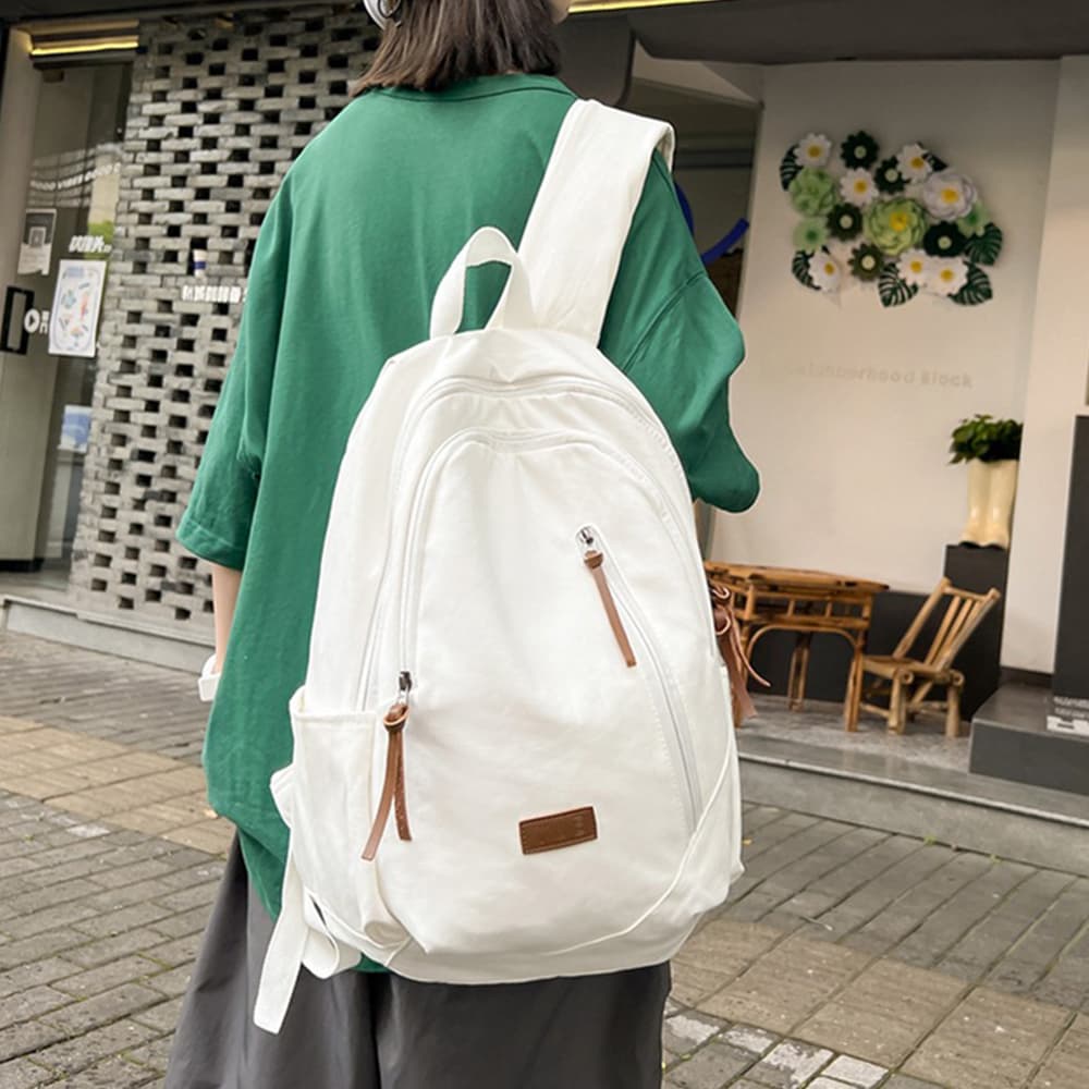 レディースリュック 大容量リュックサック 男女兼用 普段使い 帆布