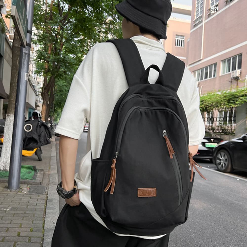 レディースリュック 大容量リュックサック 男女兼用 普段使い 帆布