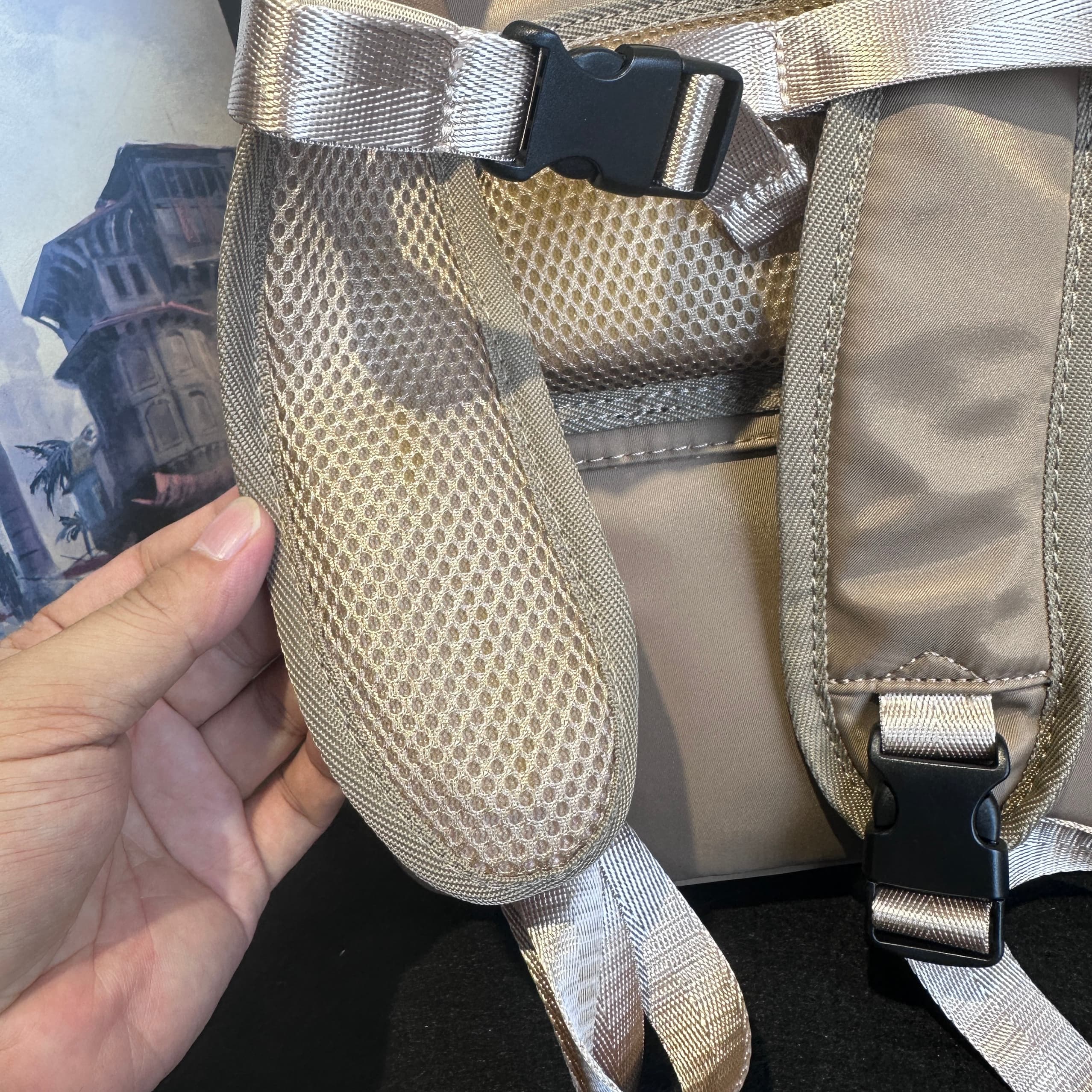 レディースリュック 上品な大人の多機能収納リュックサック